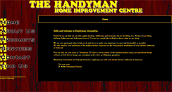 Desktop Screenshot of handyman-alexandria.co.uk
