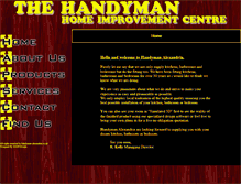Tablet Screenshot of handyman-alexandria.co.uk